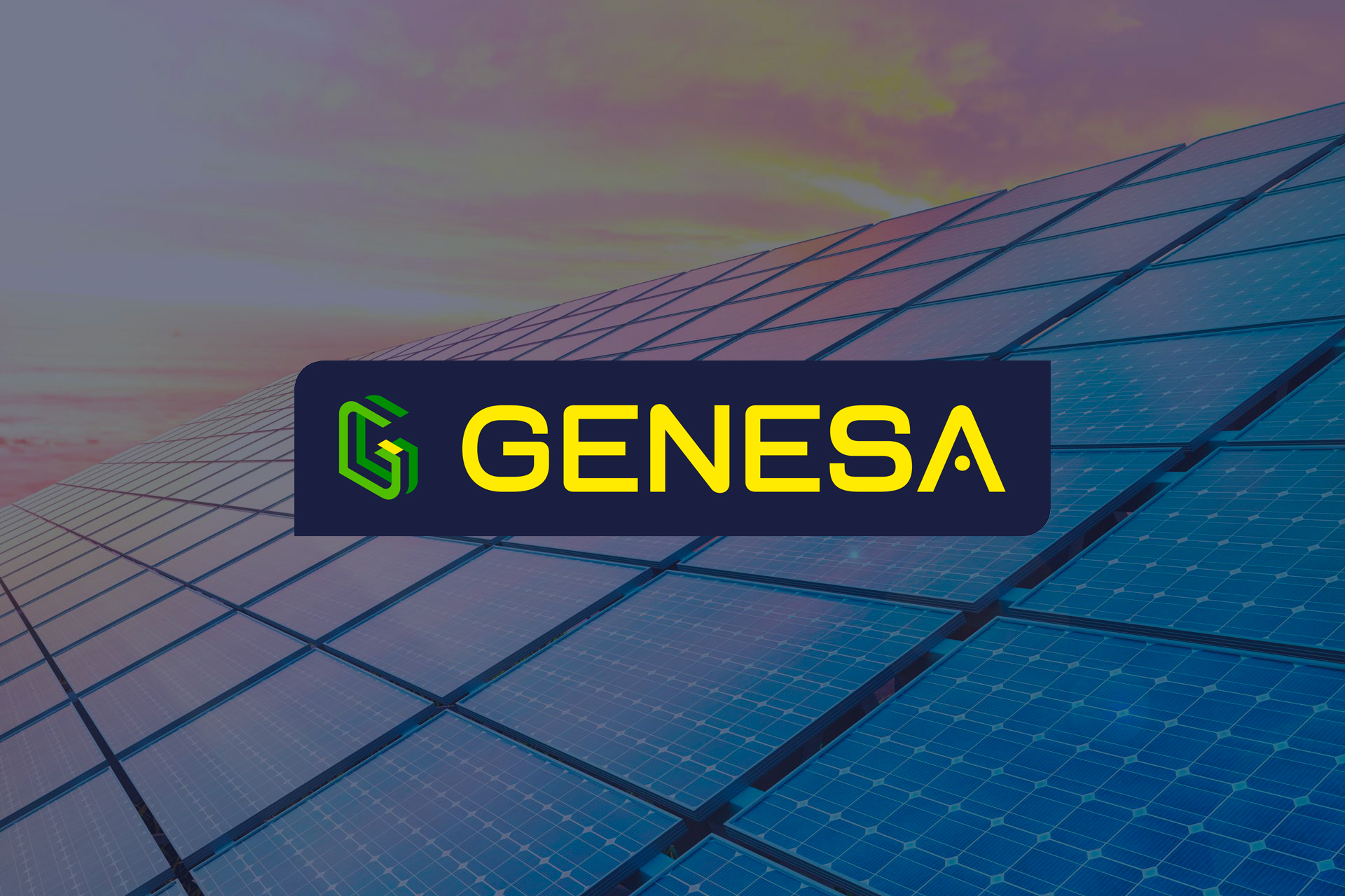 Panneaux solaires - Logo Genesa - Tout en Co.